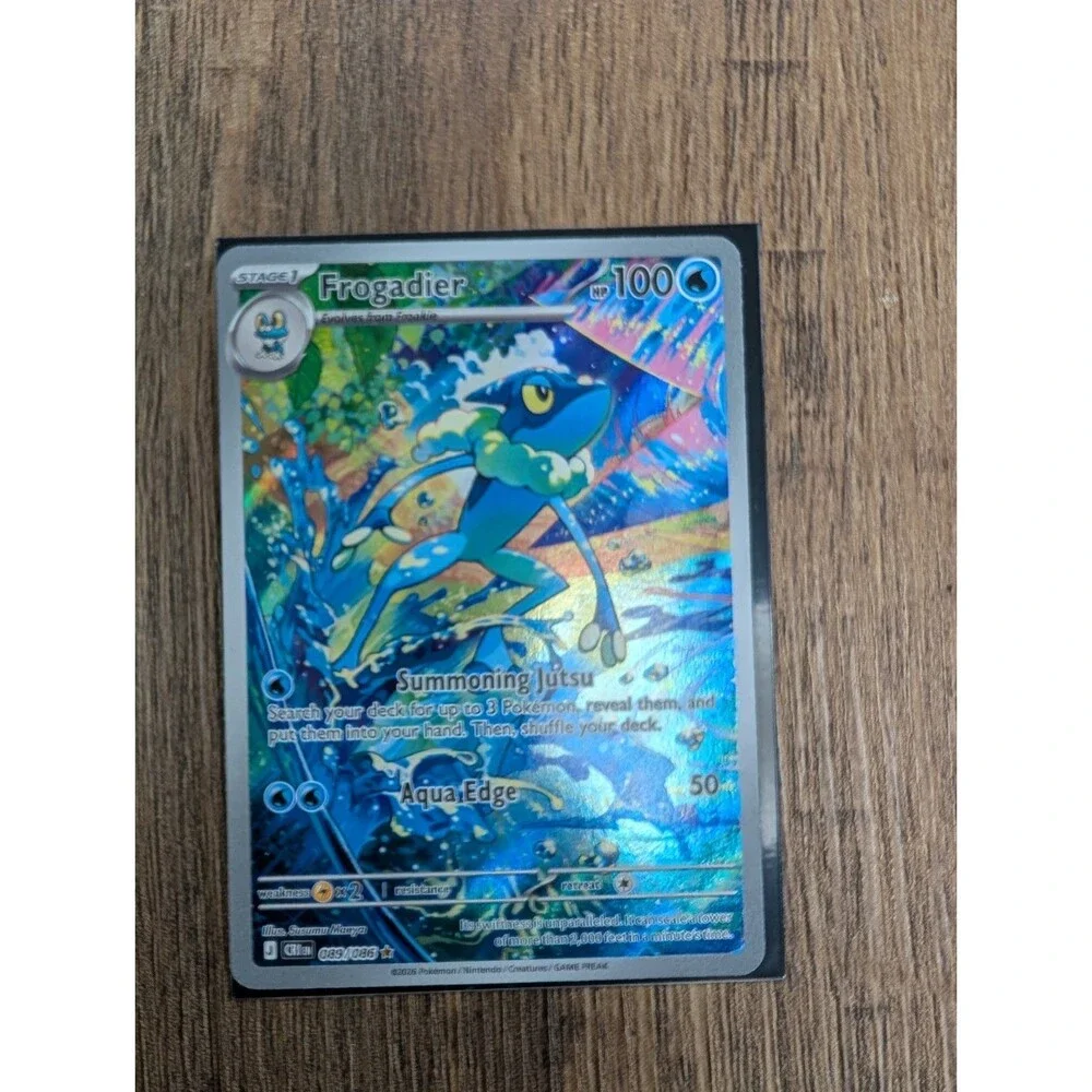 Frogadier 089/086 Me04: Chaos Rising Holo
